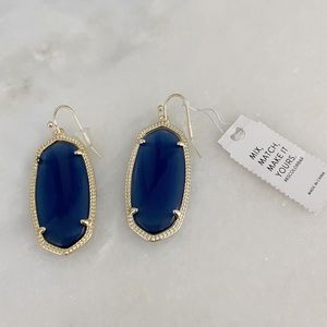 Kendra Scott Blue Stone Earrings